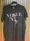 Bella+Canvas Vogue Graphic T-Shirt Black Large