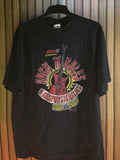 Vintage 2004 Advance Rock 'N' Roles 'N Responsibilities Tour Black T-Shirt XL