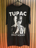 2PAC Tupac Trust Nobody Graphic T-Shirt Black Small