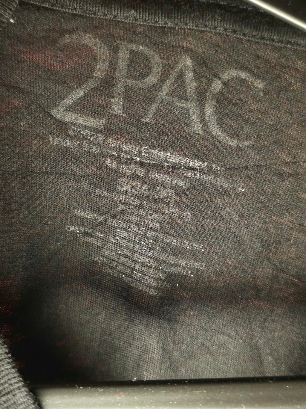 2PAC Tupac Trust Nobody Graphic T-Shirt Black Small