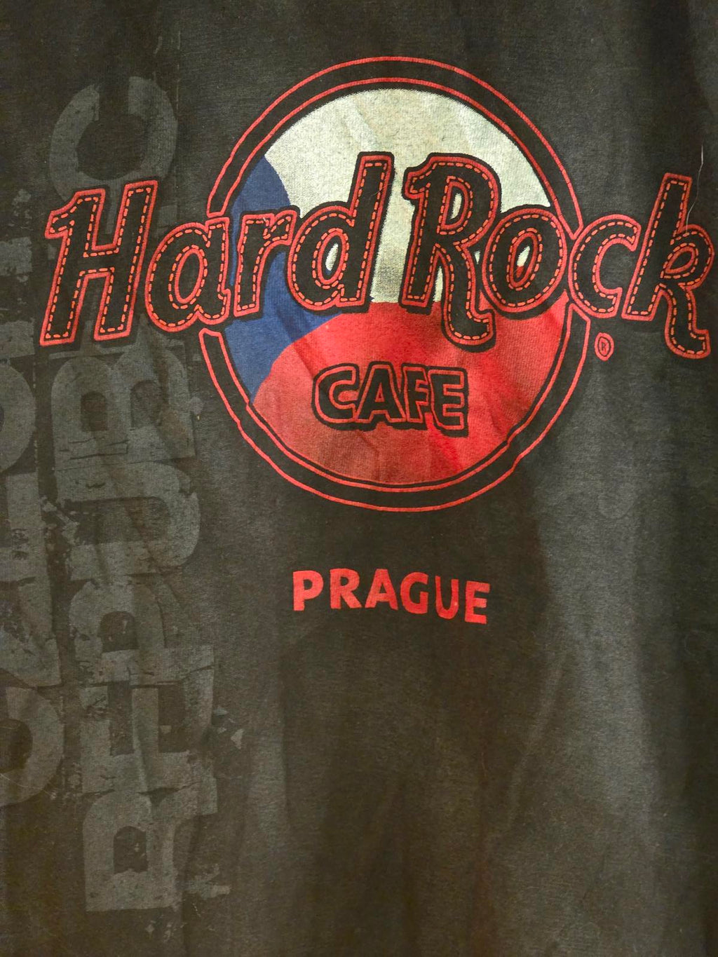 Hard Rock Cafe Prague Black T-Shirt XS