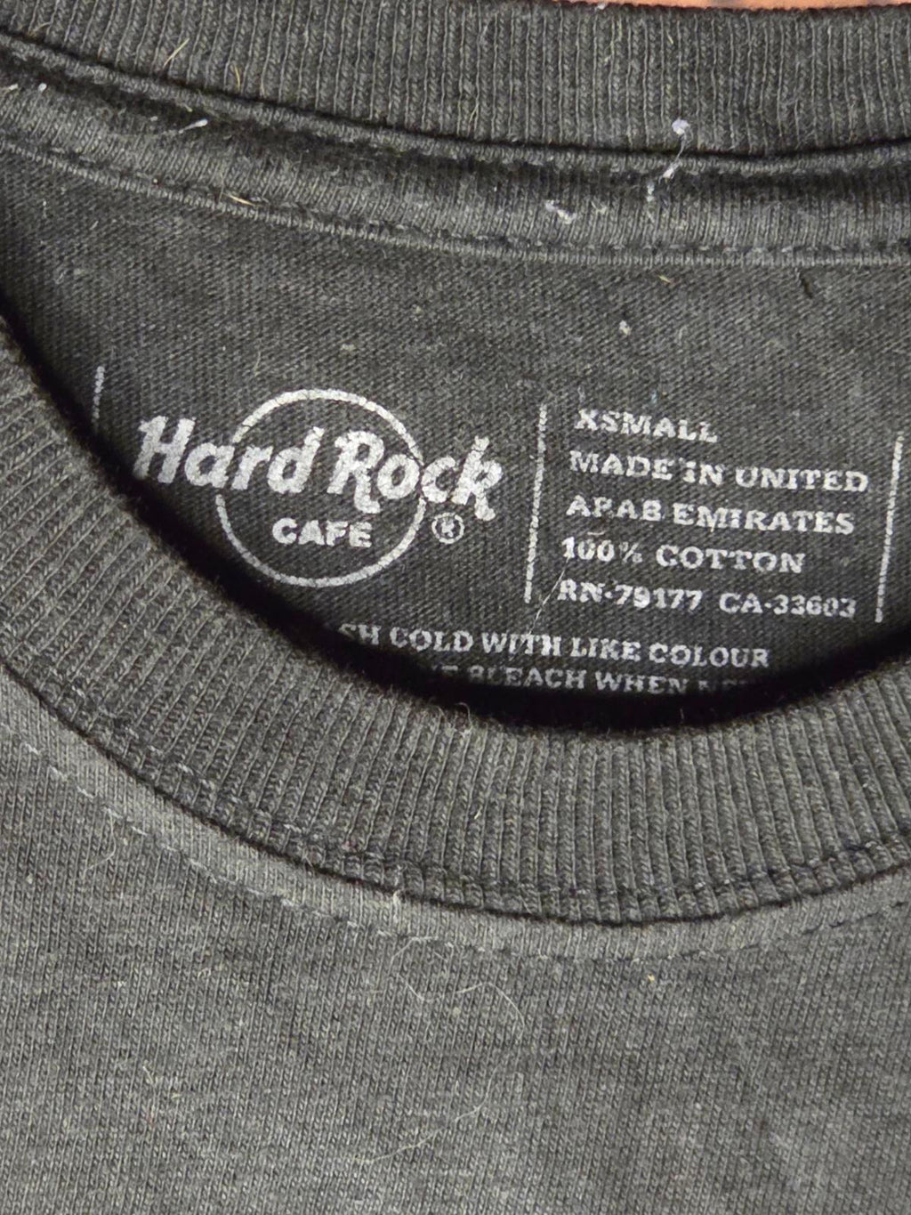 Hard Rock Cafe Prague Black T-Shirt XS