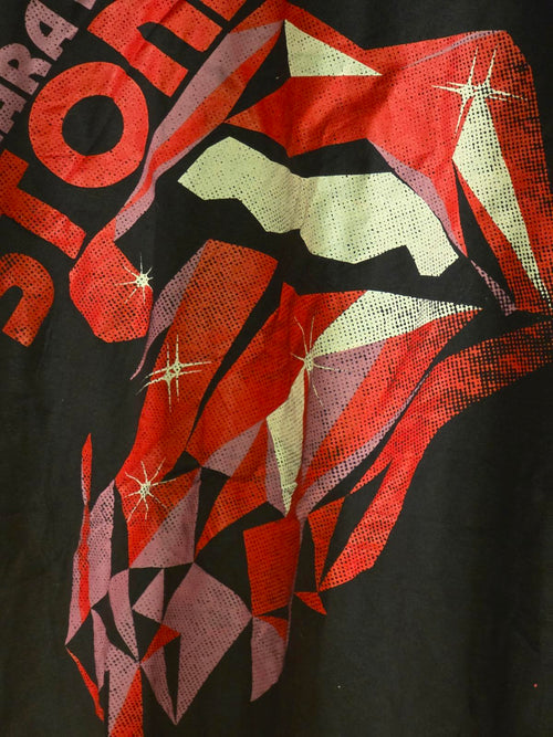 Bravado Rolling Stones Graphic T-Shirt Black Red Large
