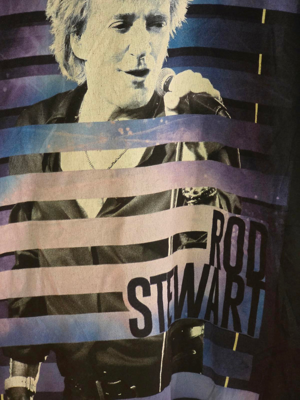 Rod Stewart Tour T-Shirt 2017 Black Small