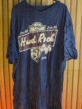 Hard Rock Cafe Dublin Vintage Logo T-Shirt Navy Blue XL