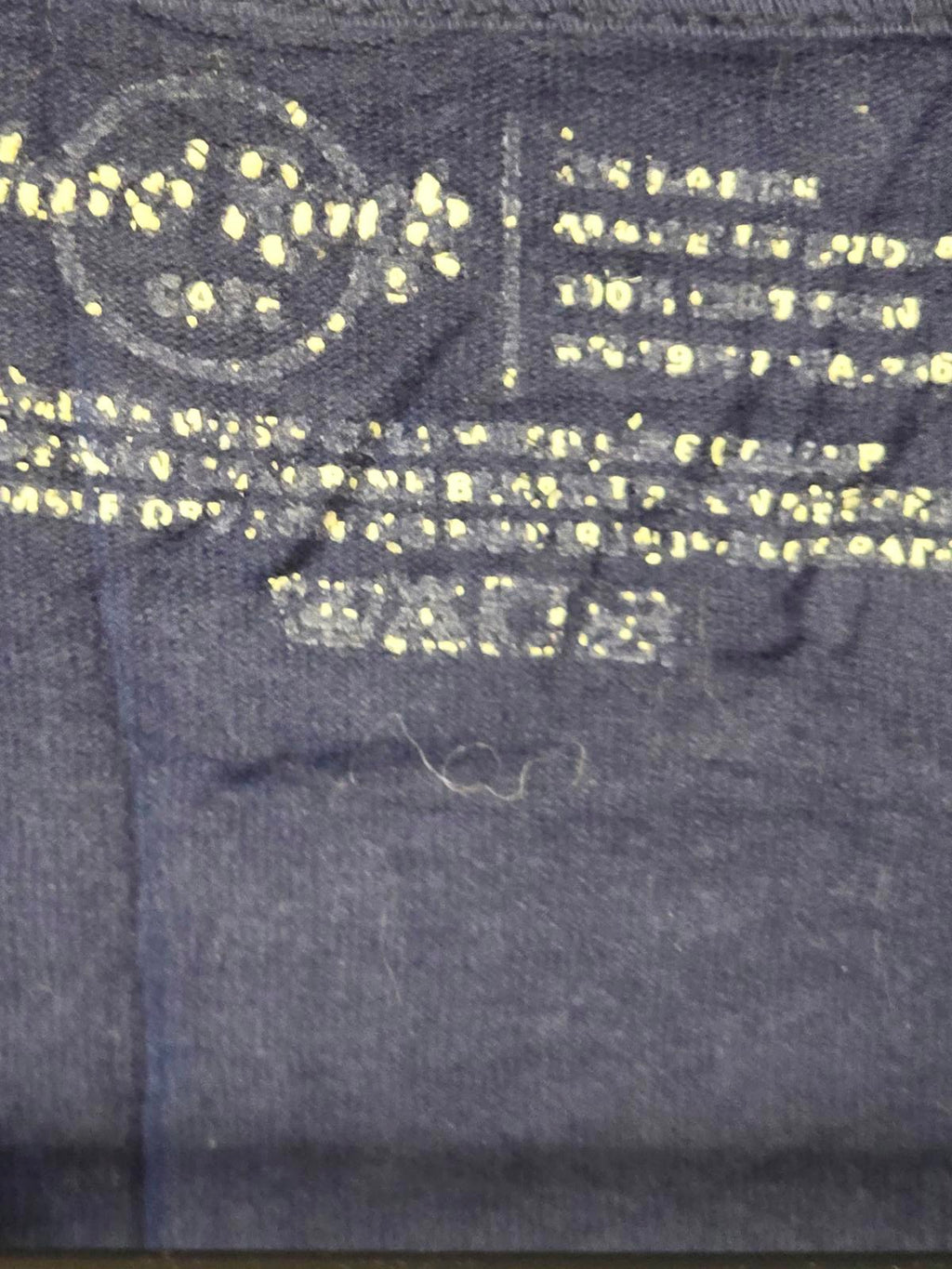 Hard Rock Cafe Dublin Vintage Logo T-Shirt Navy Blue XL
