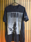 Jay-Z Beyoncé On The Run II Tour T-Shirt Motorcycle Graphic Black Medium