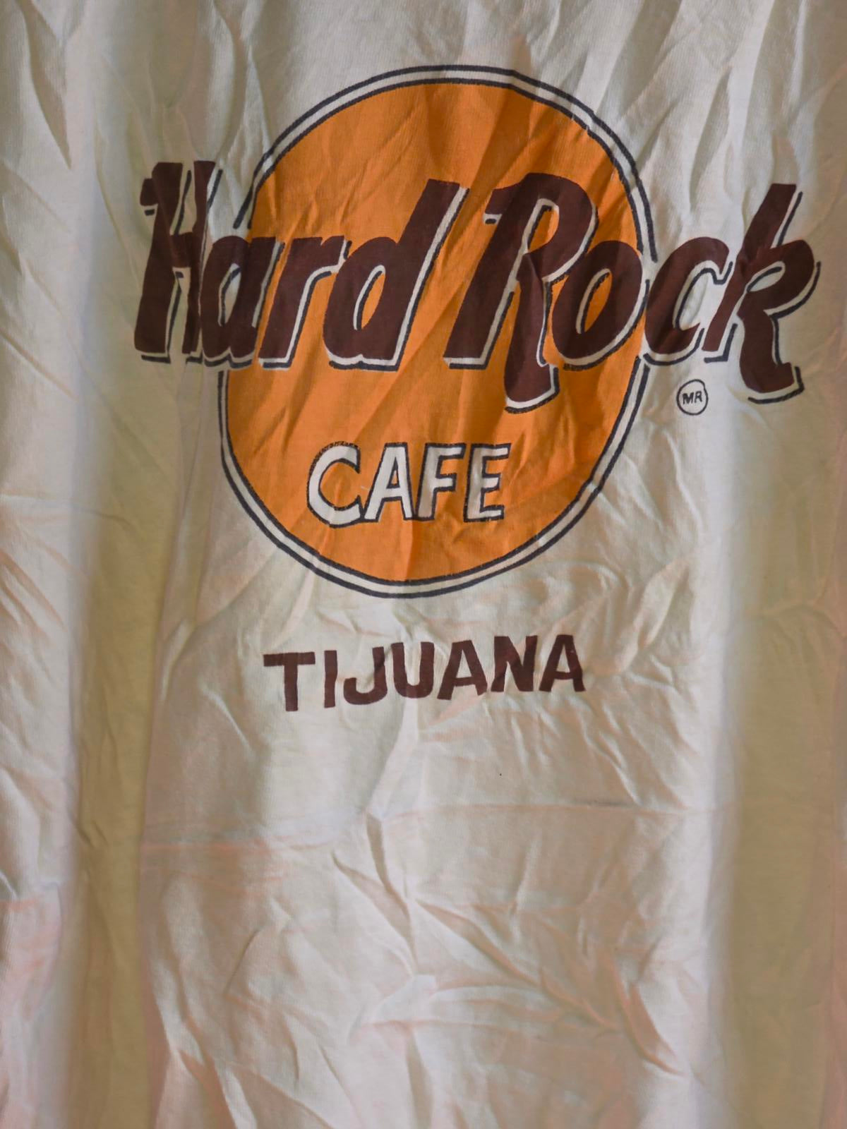 Hard Rock Cafe Tijuana Logo T-Shirt White Large