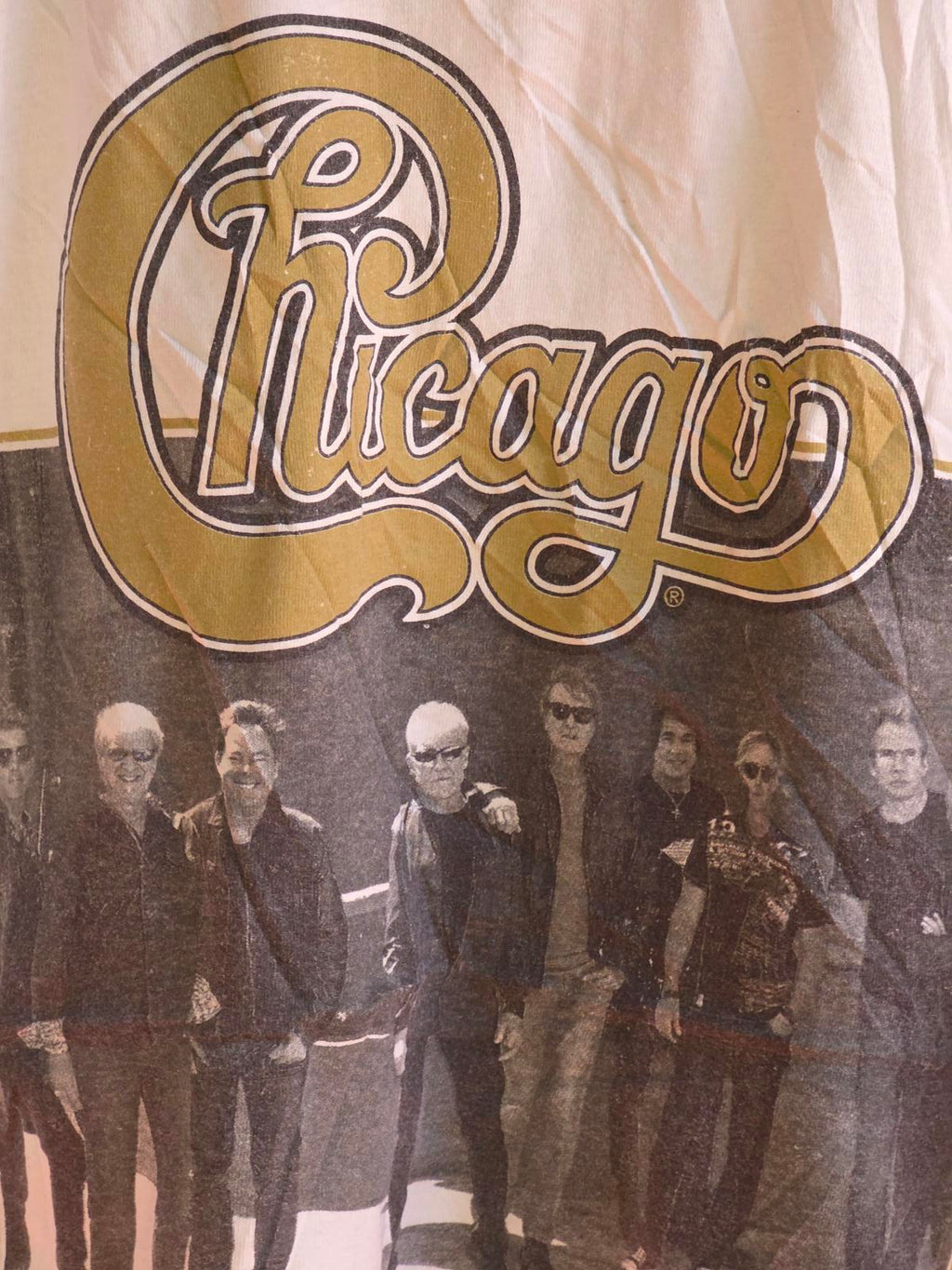 Chicago 50th Anniversary Tour T-shirt White XL