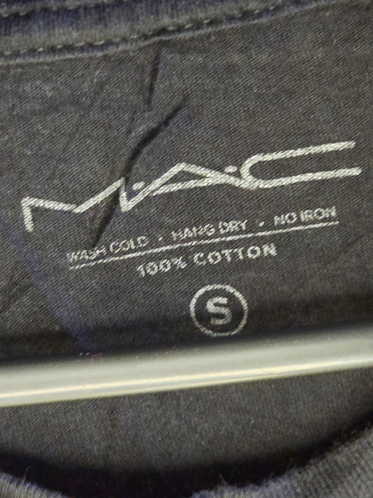 MAC Graphic T-Shirt Face Print Black Small