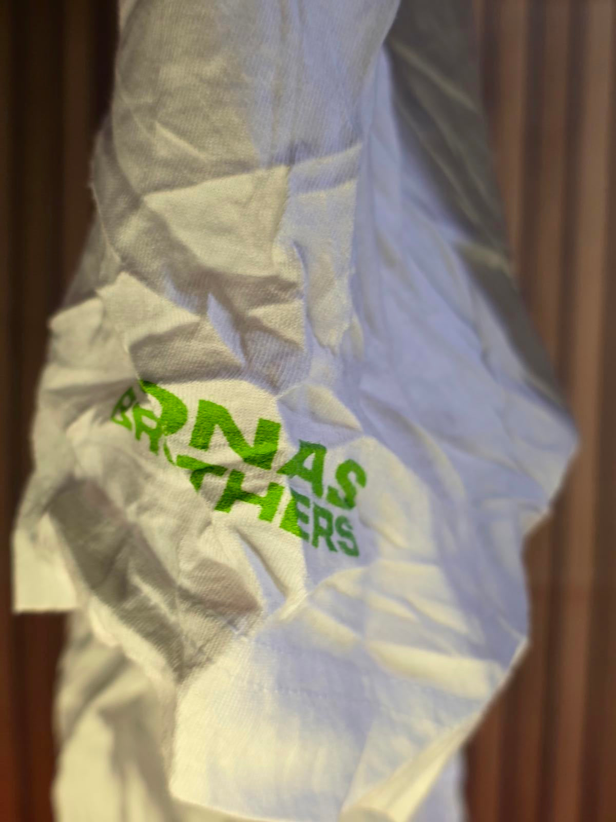 Band Tour T-Shirt The Remember This Tour Green Print White Small