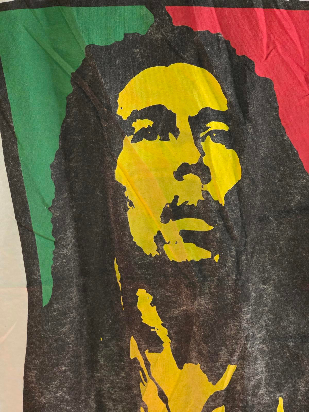 Zion Bob Marley One Love Graphic T-Shirt White Size Regular XXL