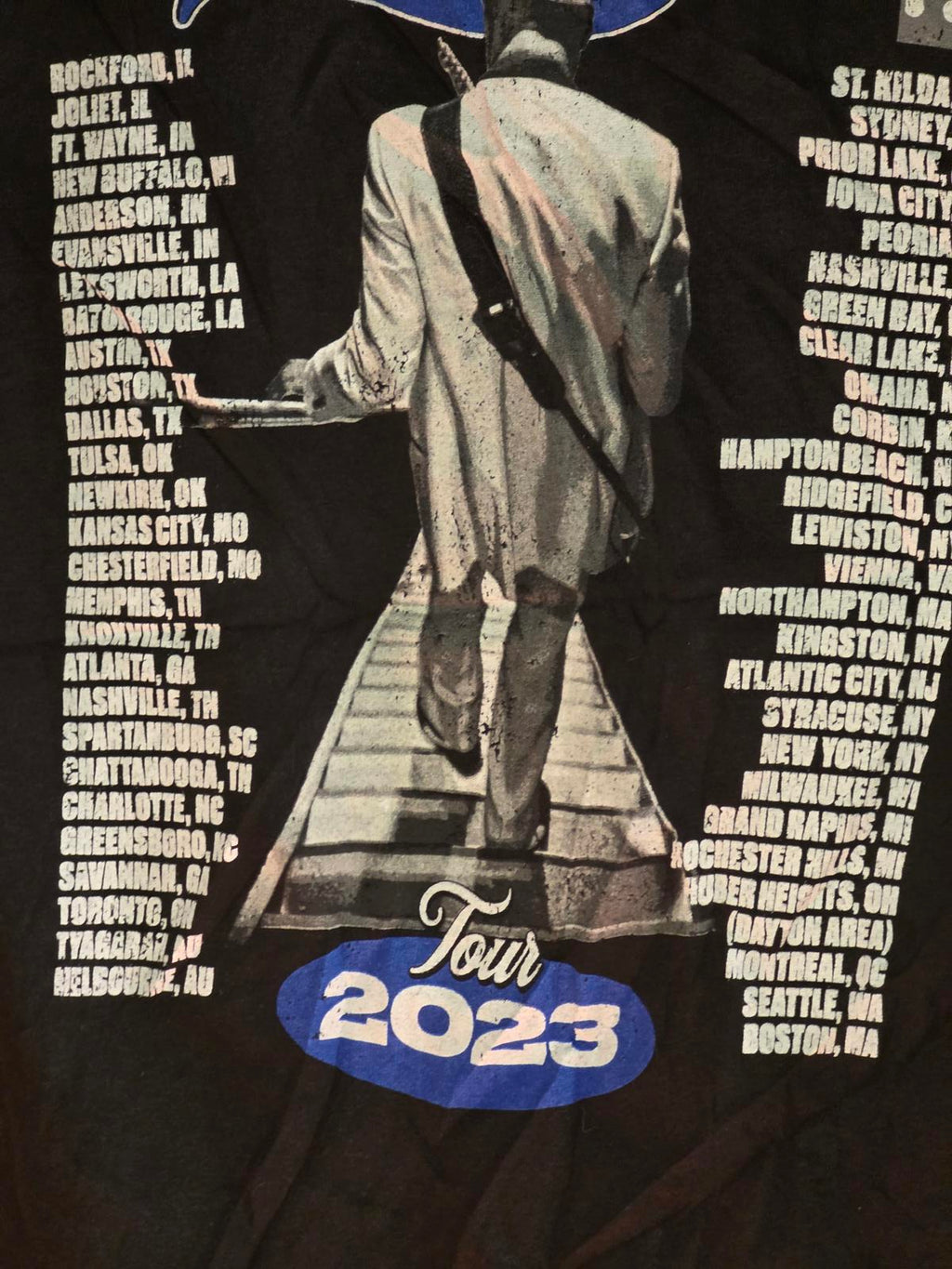 Buddy Guy Tour 2023 Graphic T-shirt Black Medium