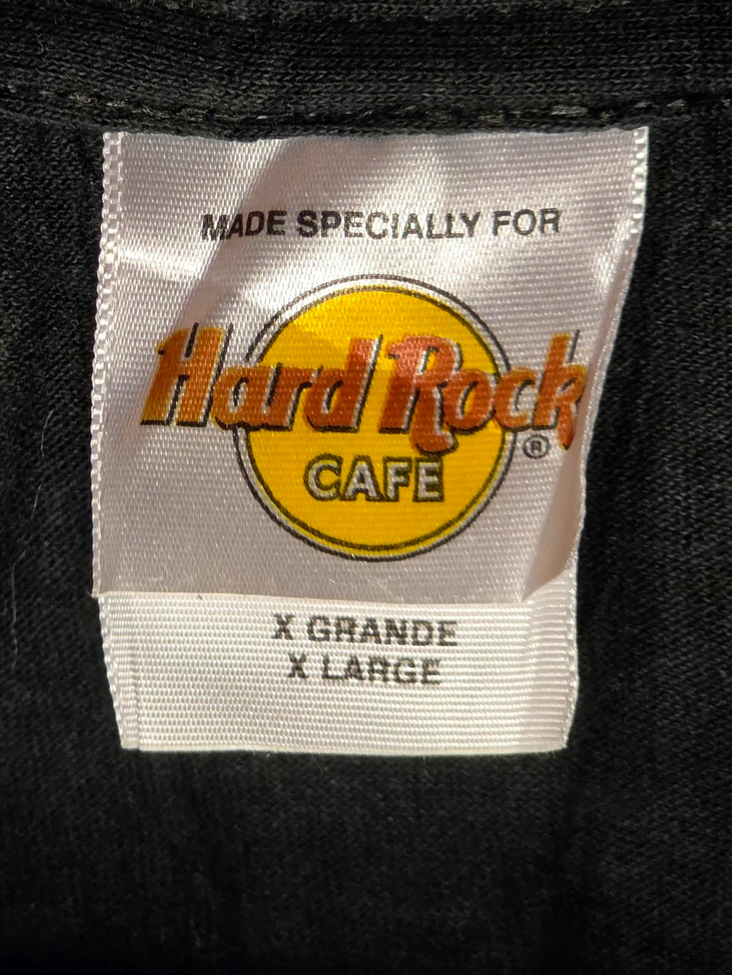 Hard Rock Cafe Cozumel Black T-Shirt X Large