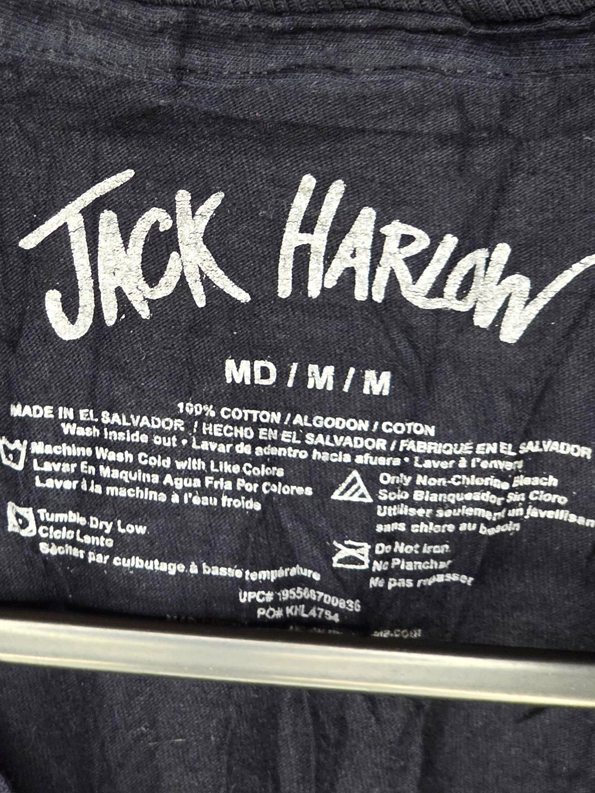 Jack Harlow Black Graphic T-Shirt Medium Cotton