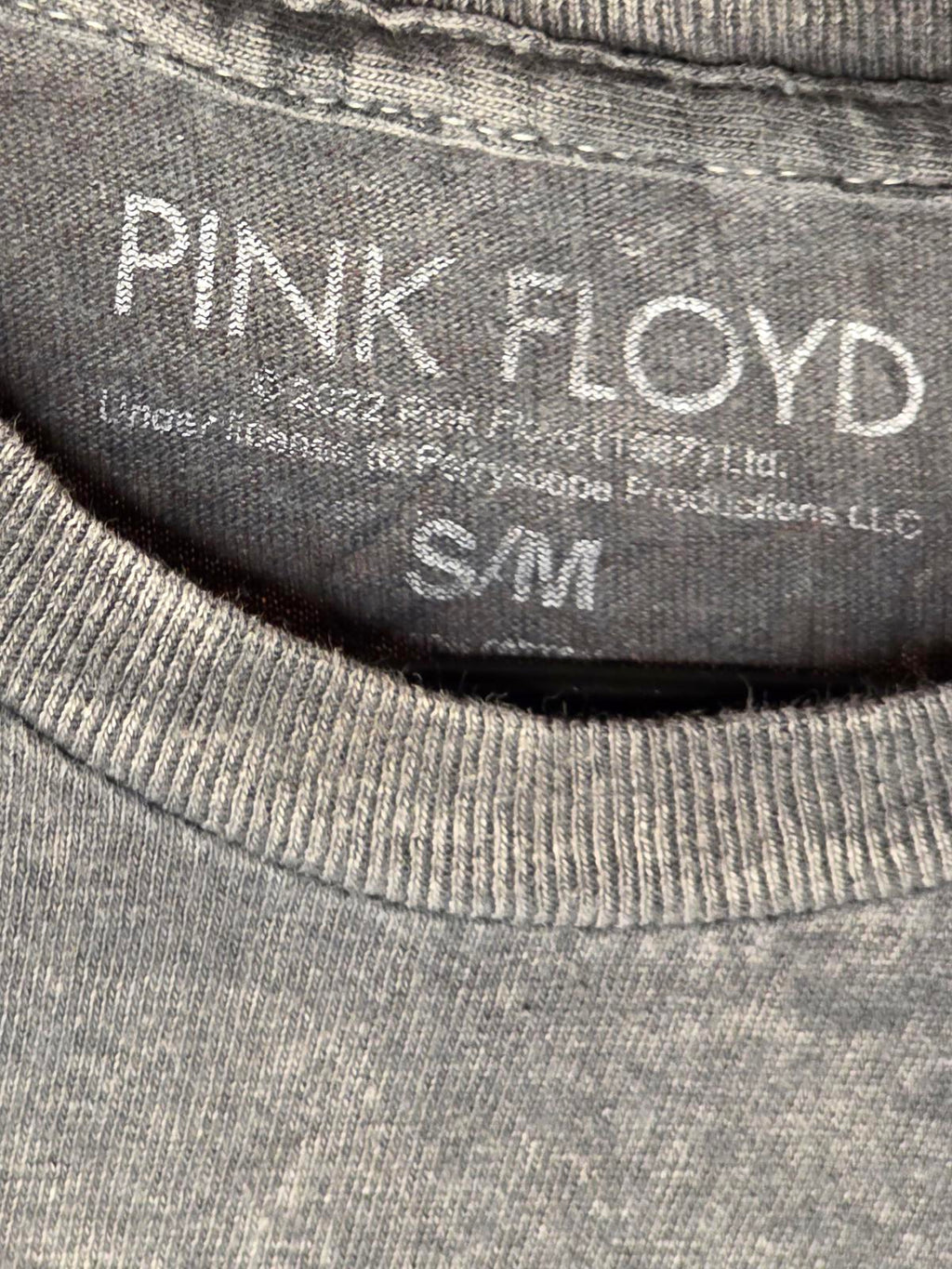 Pink Floyd Vintage Band T-Shirt Dark Grey S/M Size