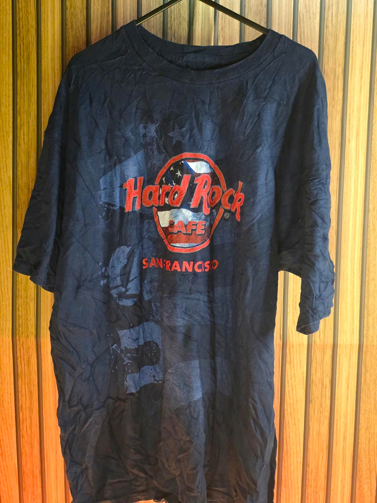 Hard Rock Cafe San Francisco Graphic T-Shirt Black XL