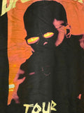 Bad Habits Tour T-shirt Black Orange Size M