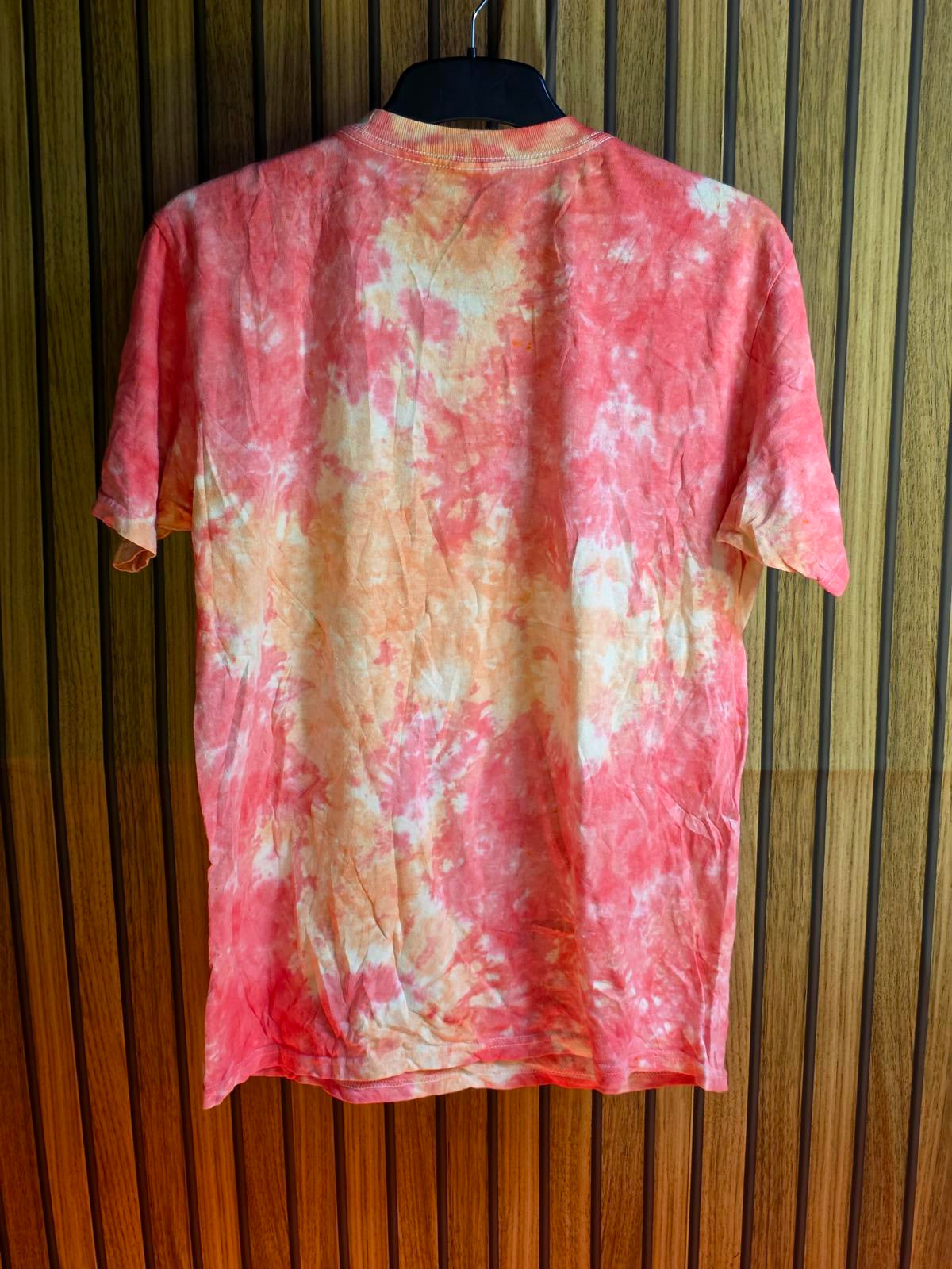 Aaliyah Graphic T-Shirt Tie-Dye Pink Medium