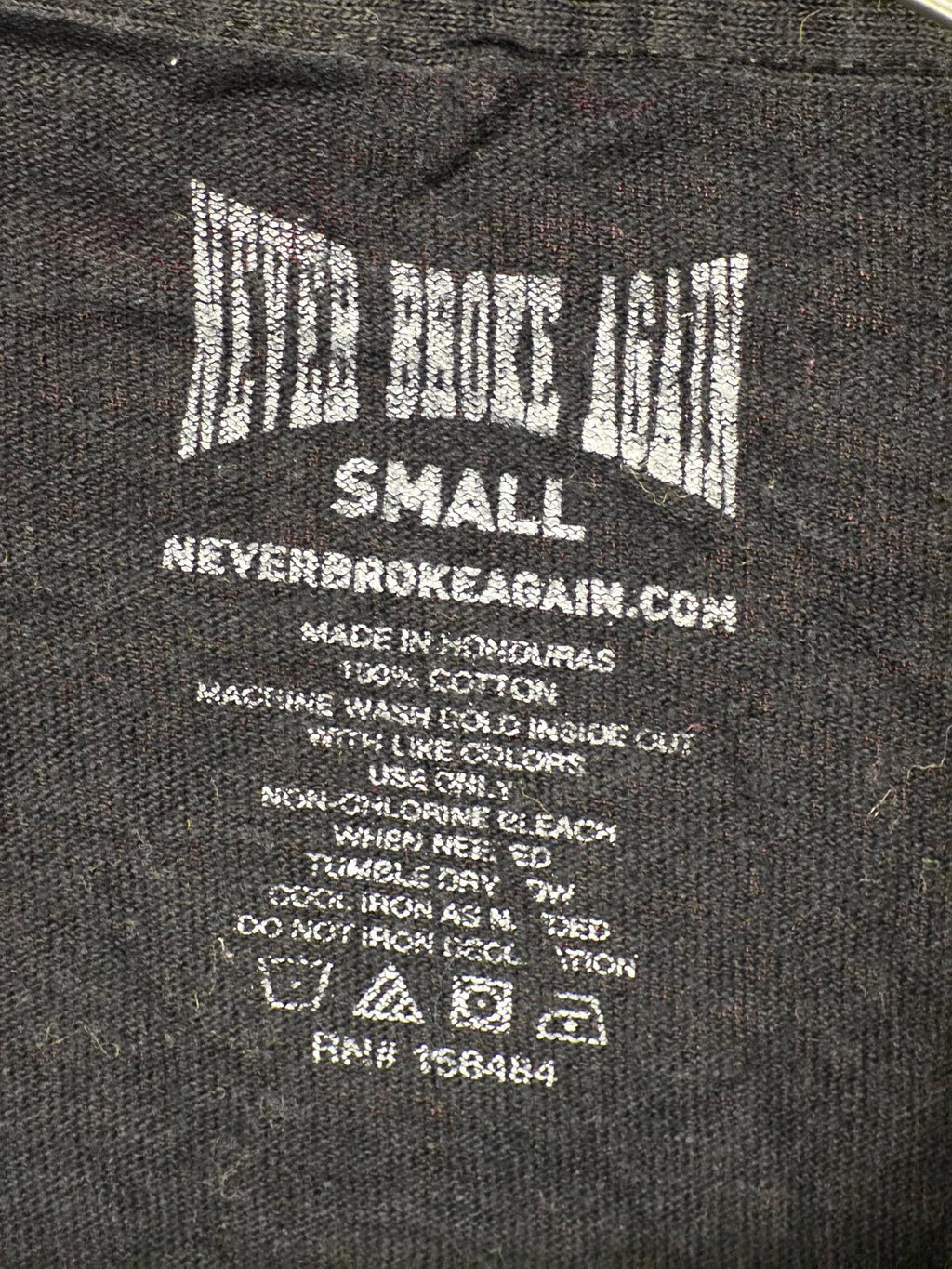 YoungBoy Never Broke Again Black Graphic T-Shirt Size Medium