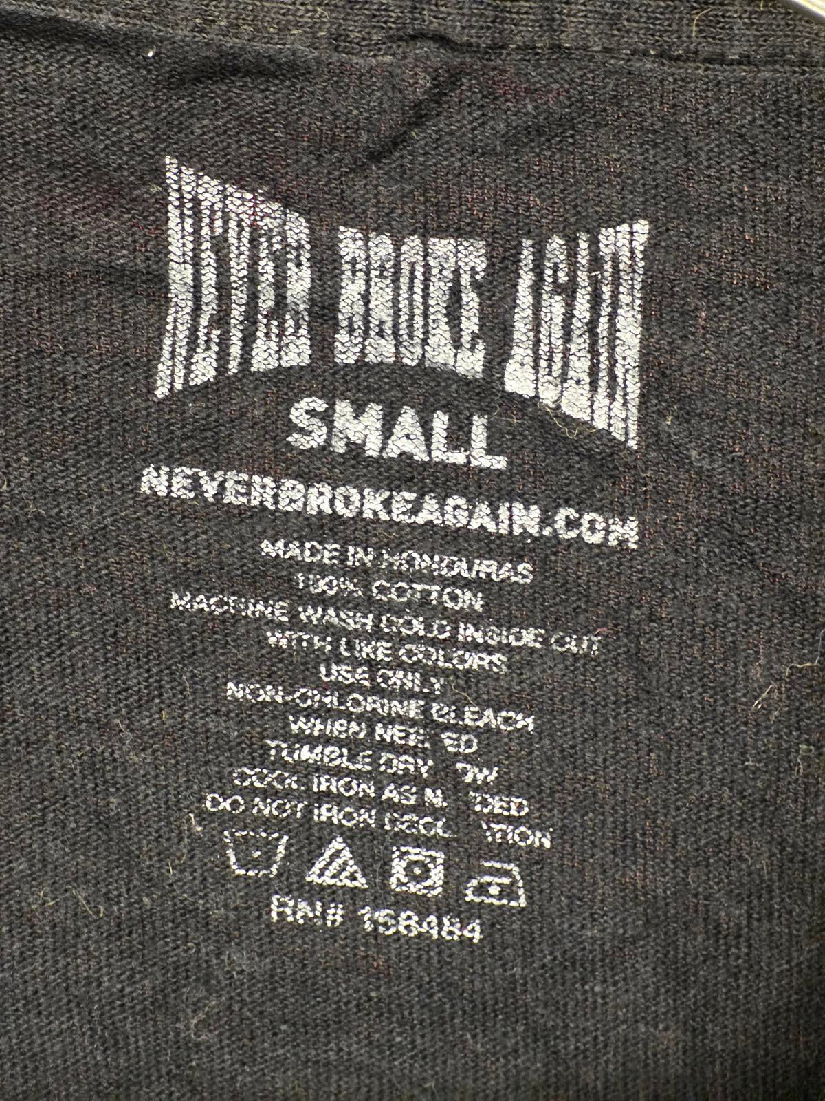 YoungBoy Never Broke Again Black Graphic T-Shirt Size Medium
