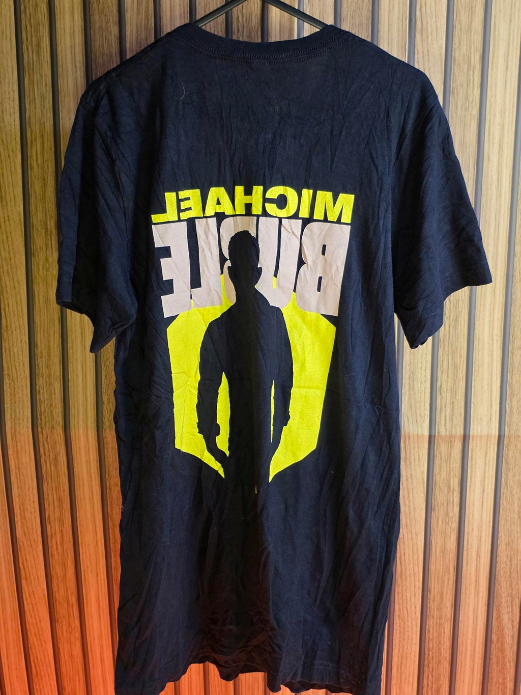 Michael Bublé T-Shirt Black Medium Bella+Canvas Graphic Tee