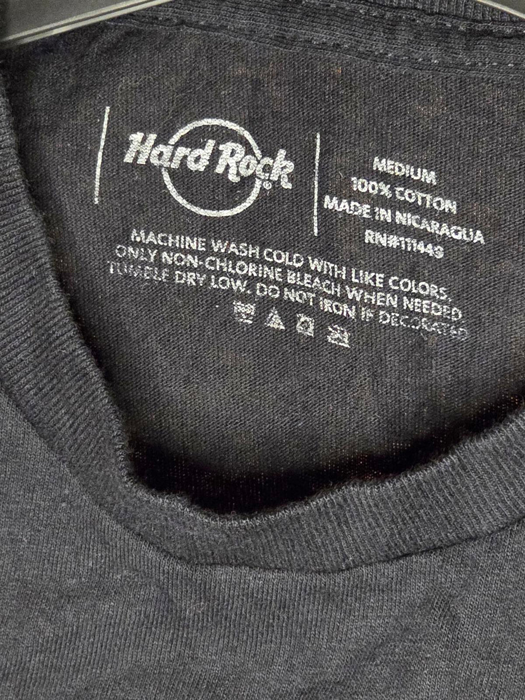 Hard Rock Unity by Hard Rock Graphic T-Shirt Black Medium