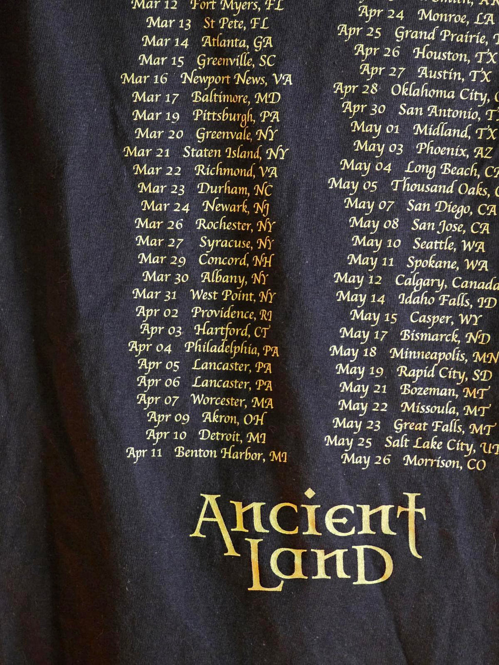 Celtic Woman Ancient Land Tour T-shirt Black Size M