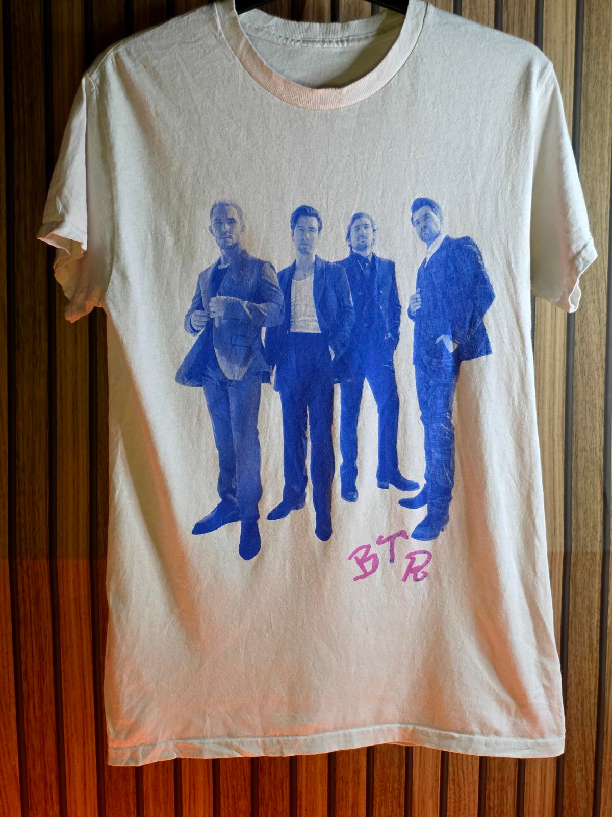 Big Time Rush Can't Get Enough Tour T-Shirt White Size Regular M