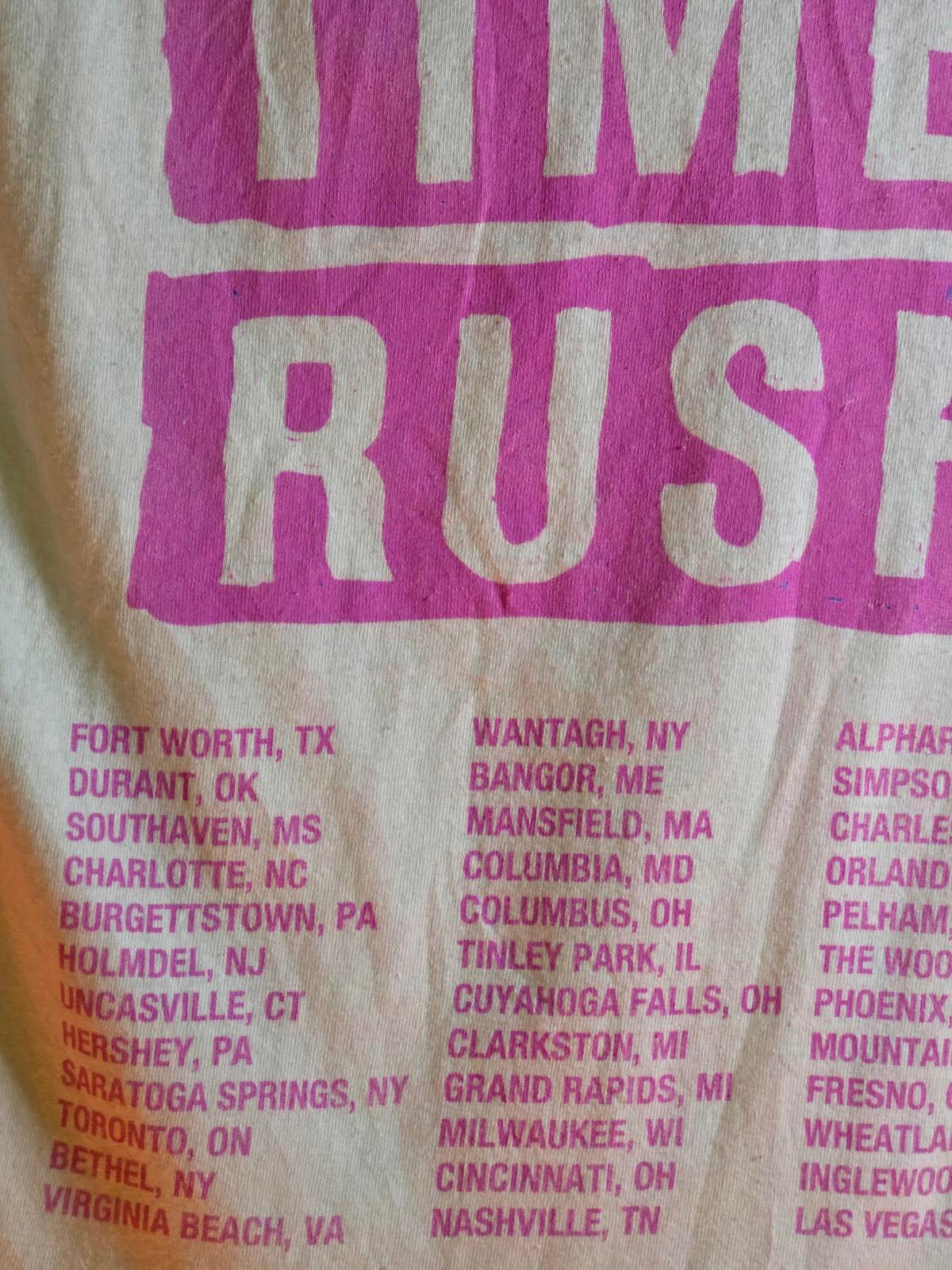 Big Time Rush Can't Get Enough Tour T-Shirt White Size Regular M