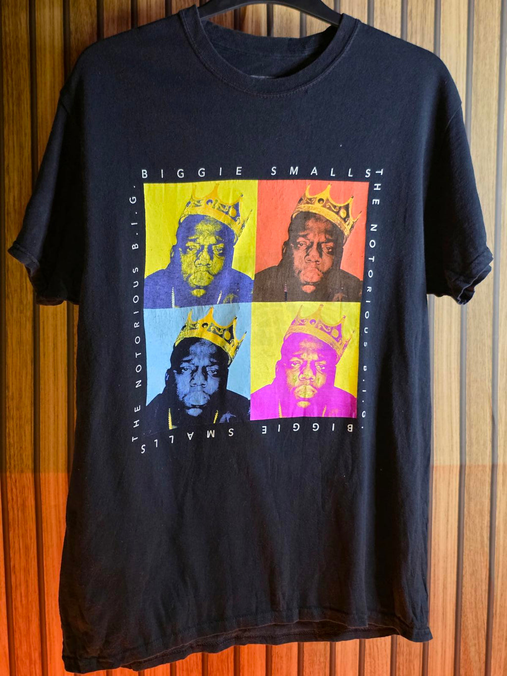 Biggie Smalls Graphic T-Shirt Multicolour Size M