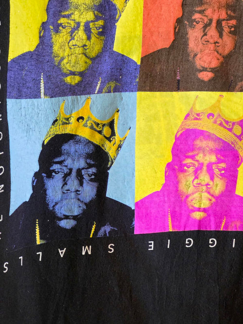 Biggie Smalls Graphic T-Shirt Multicolour Size M