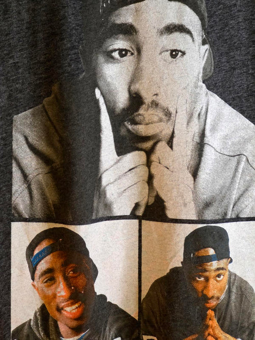 Chemistry Tupac Poetic Justice Graphic T-Shirt Black Medium