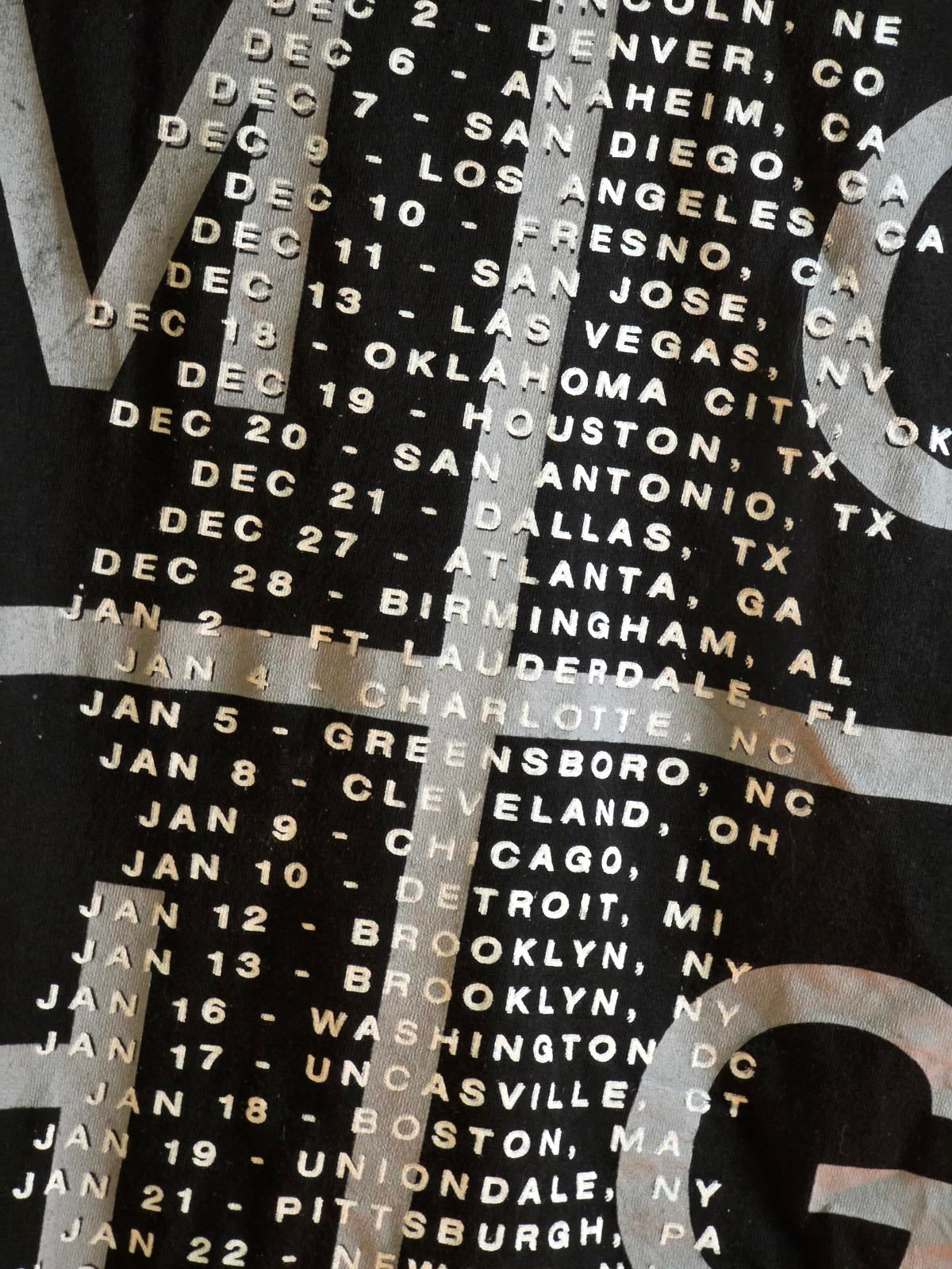 Rare JAY-Z Magna Carter World Tour Black Graphic T-Shirt Size Regular M