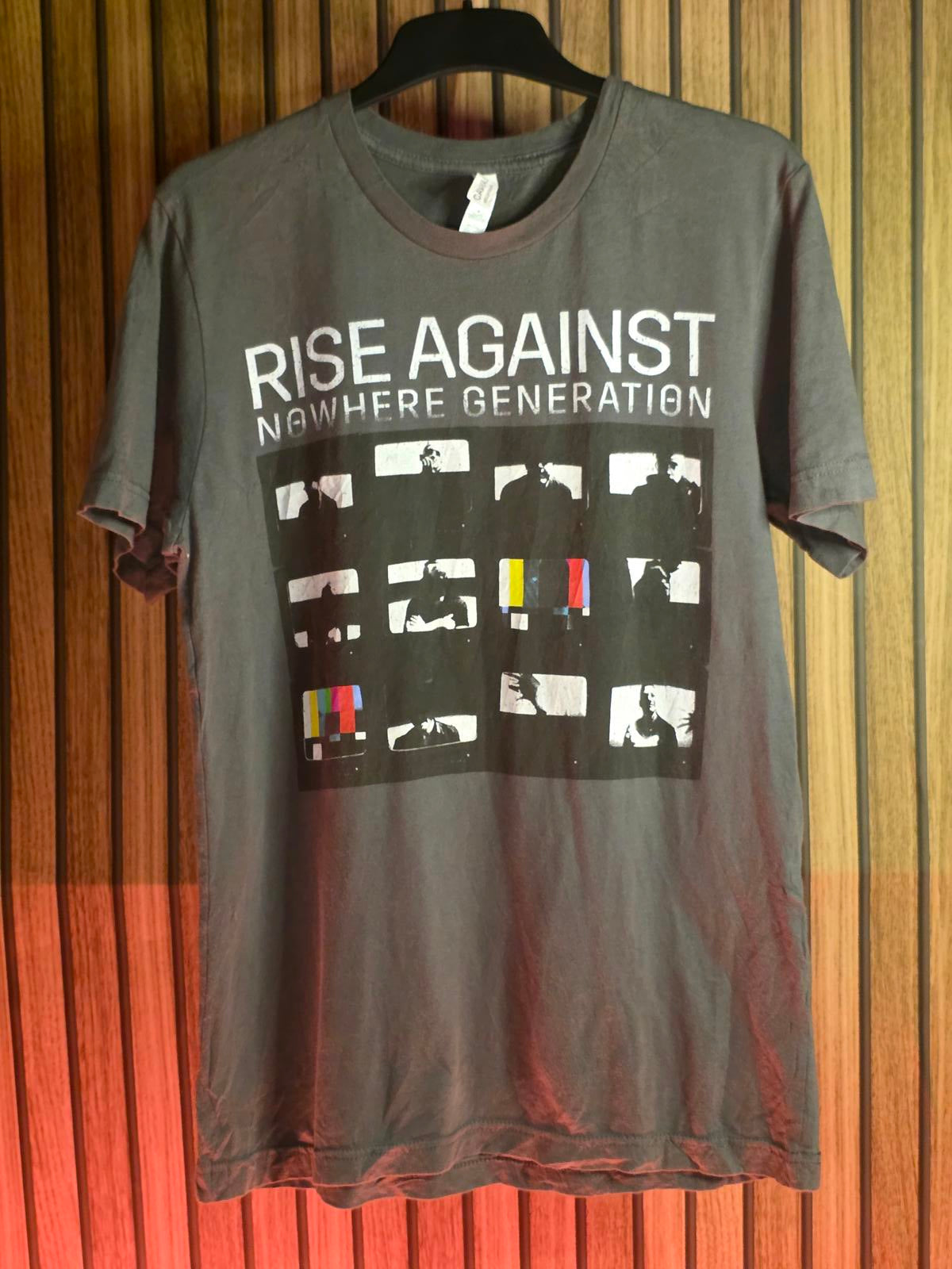 Rise Against Nowhere Generation Tour T-Shirt Grey Medium
