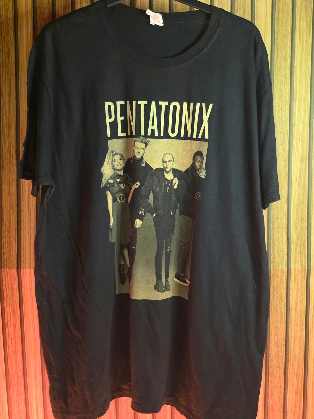 Gildan Pentatonix Christmas Tour 2017 Graphic T-Shirt Black XL