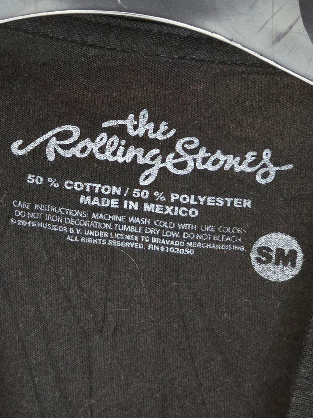 The Rolling Stones North American Tour 1975 T-Shirt Black Small