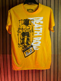 Death Row Records Graphic T-Shirt Yellow Size S