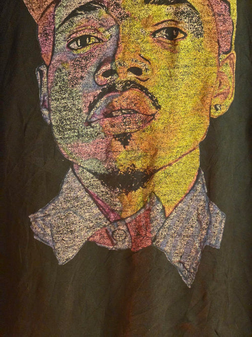 Chance The Rapper Portrait Black T-Shirt Size XL