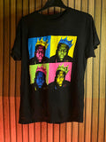 The Notorious B.I.G. Graphic T-Shirt Colour Block Print Black Medium