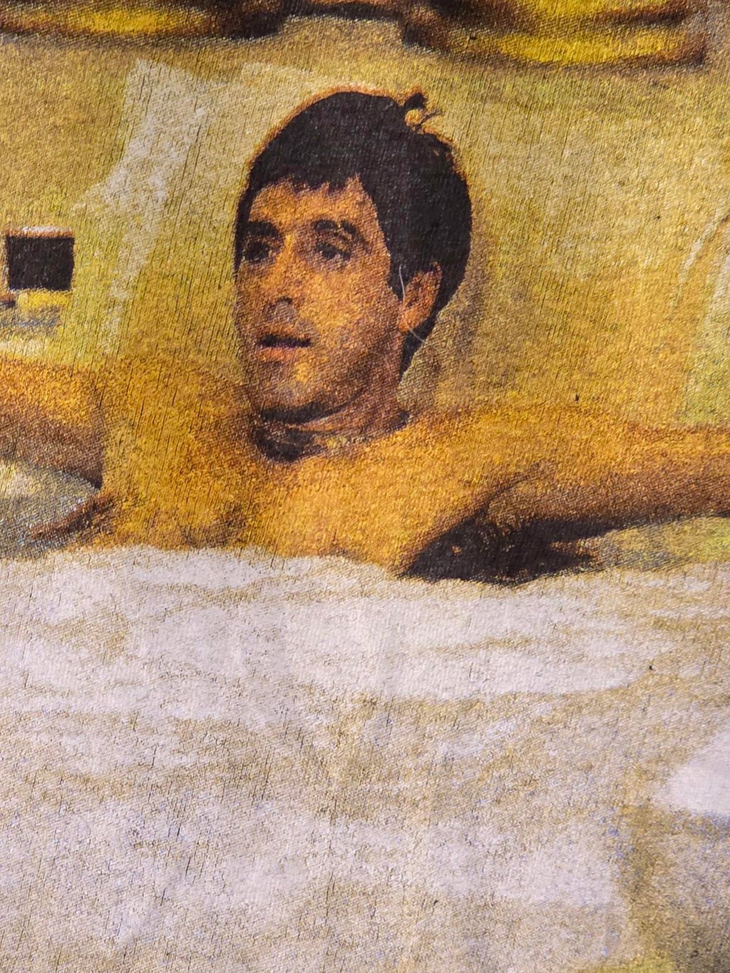 Scarface Movie T-Shirt Black Size Large Graphic Print