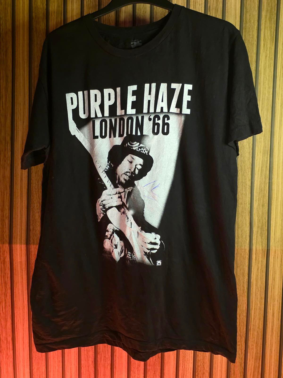 25th Hour Purple Haze London '66 Graphic T-Shirt Black Large
