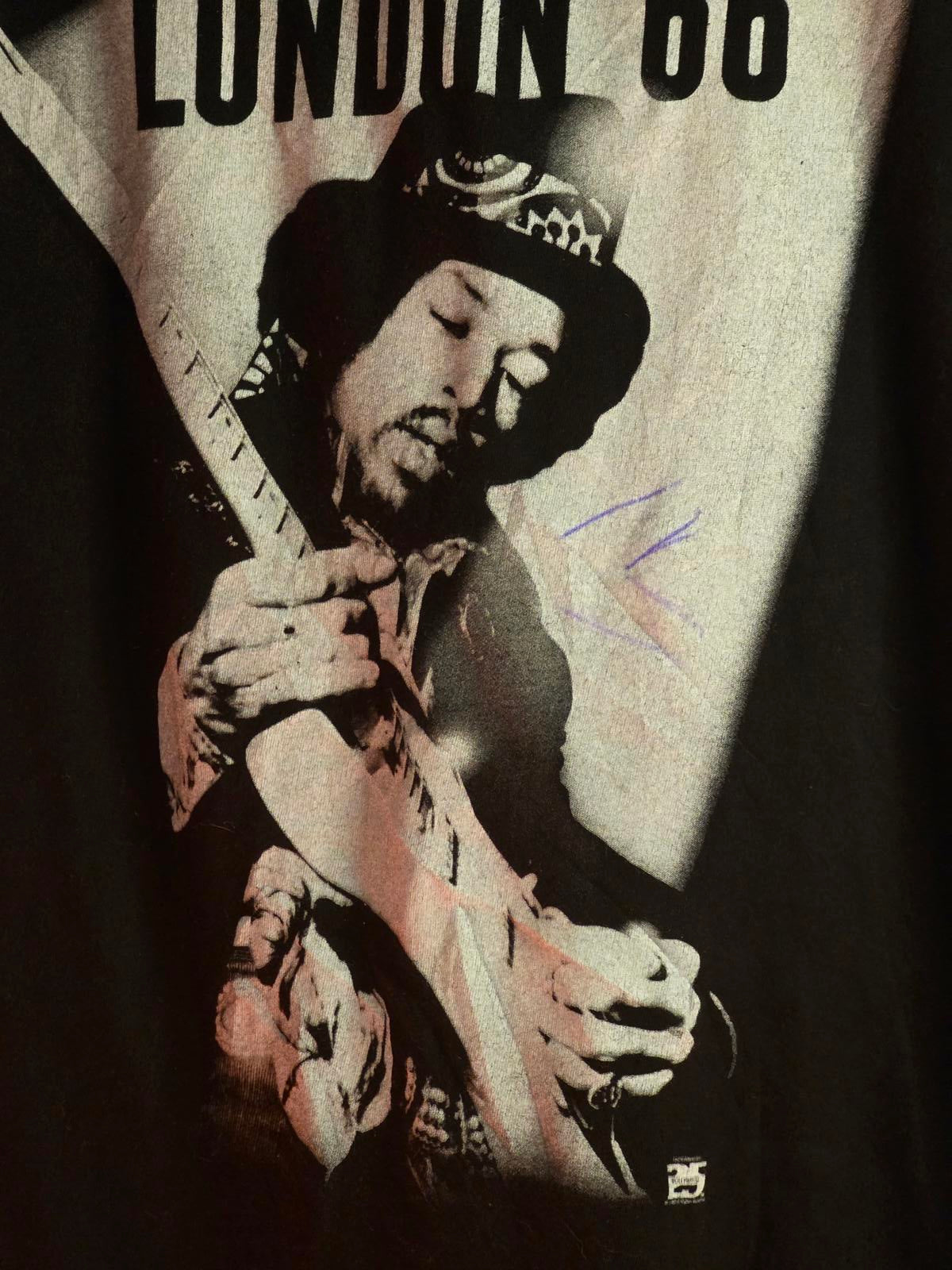 25th Hour Purple Haze London '66 Graphic T-Shirt Black Large