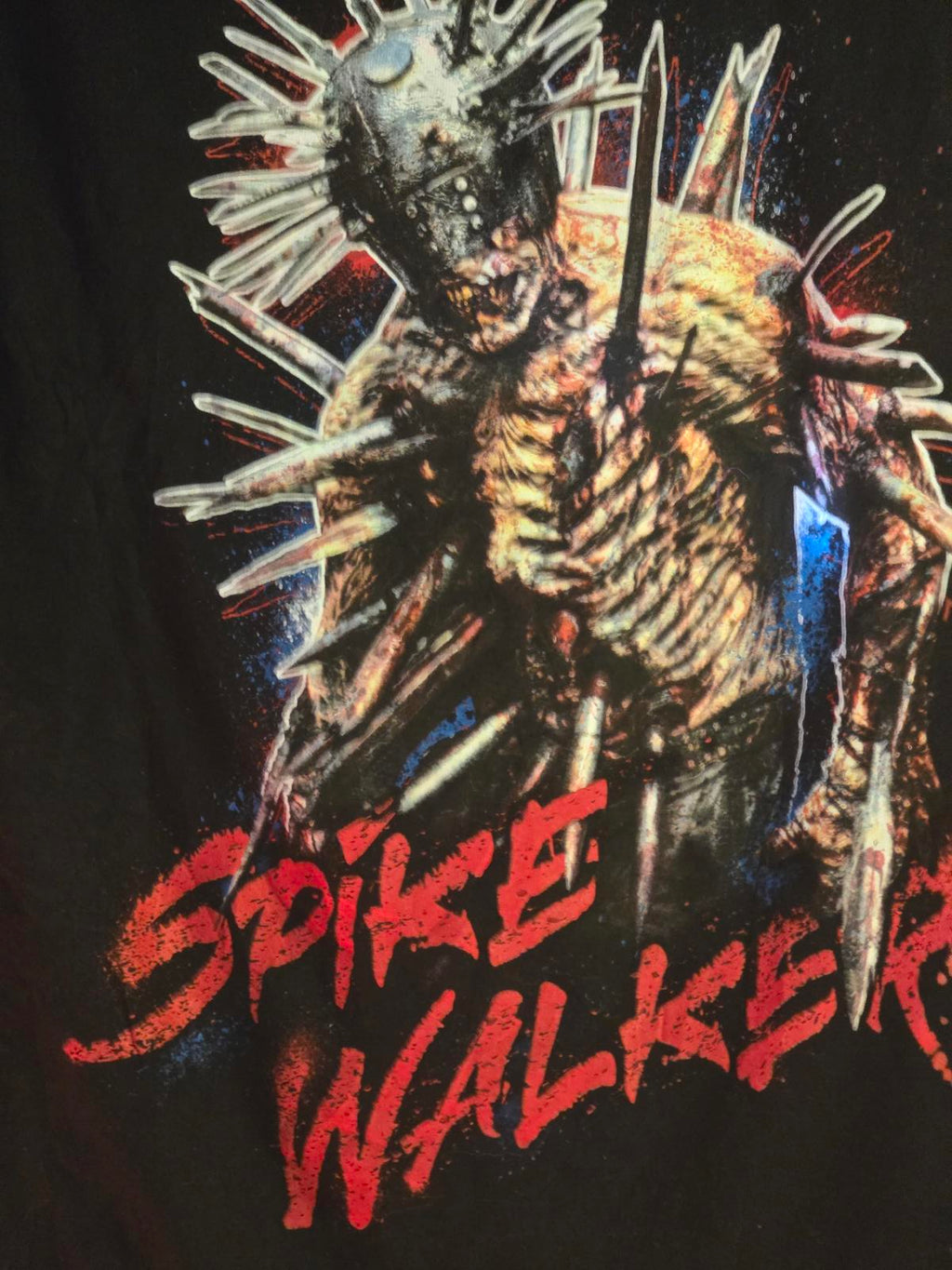 Spike Walker Graphic T-Shirt Black Size Regular M