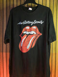 The Rolling Stones T-Shirt Tongue Logo Black Size XXL