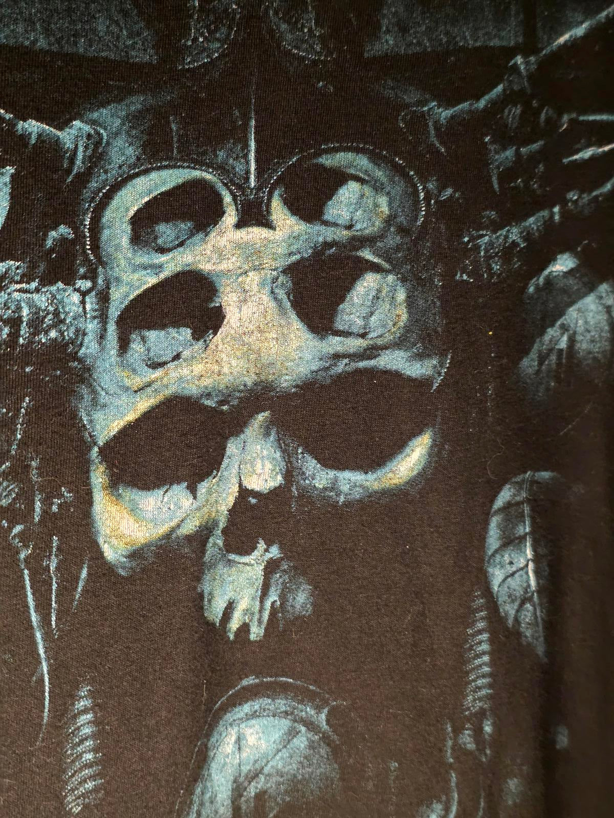 Dimmu Borgir Darkness Reborn Tour 2010 Graphic T-Shirt Black Large