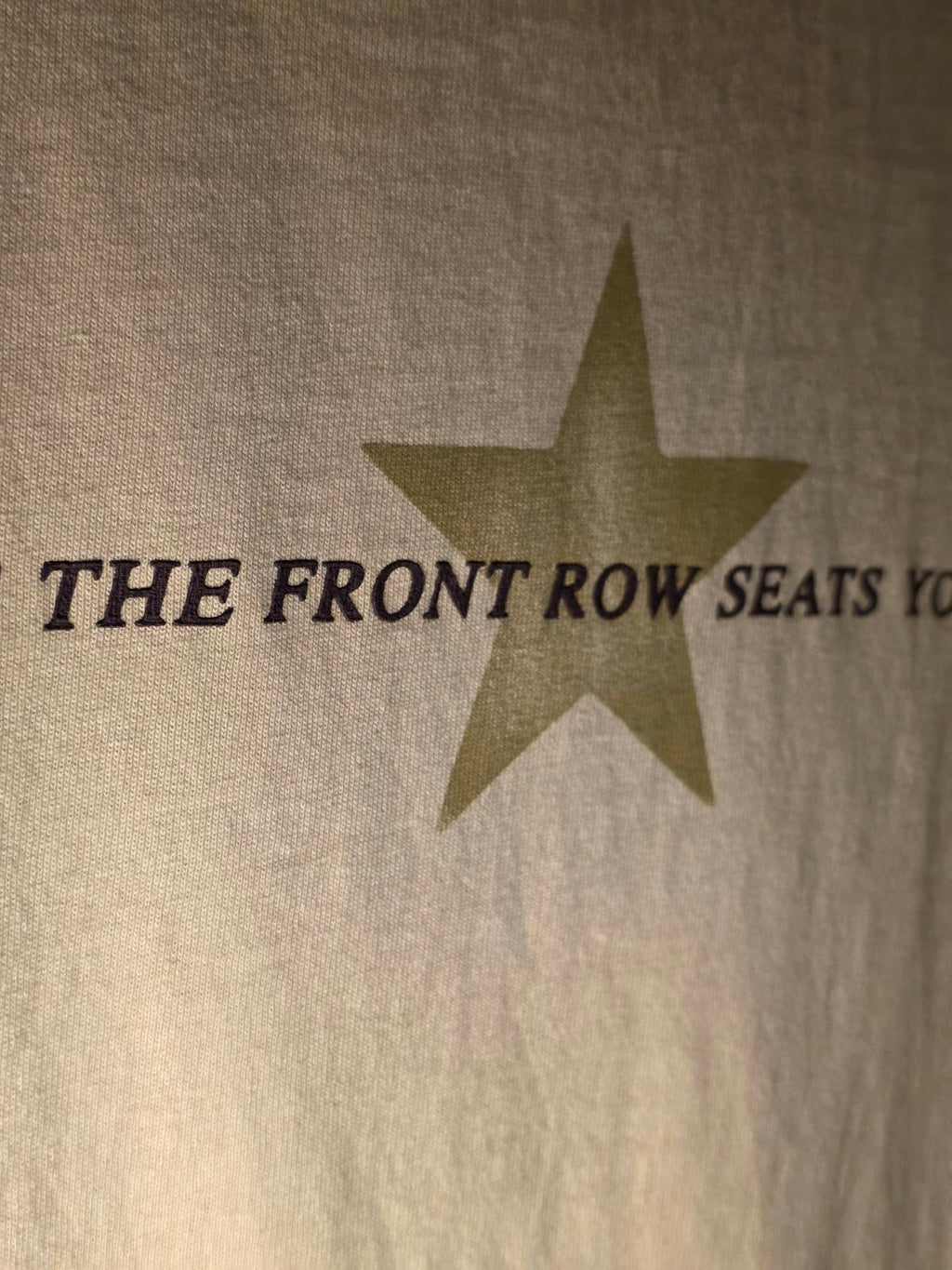 Travis Scott Utopia Tour 2023 Graphic T-Shirt Beige Large