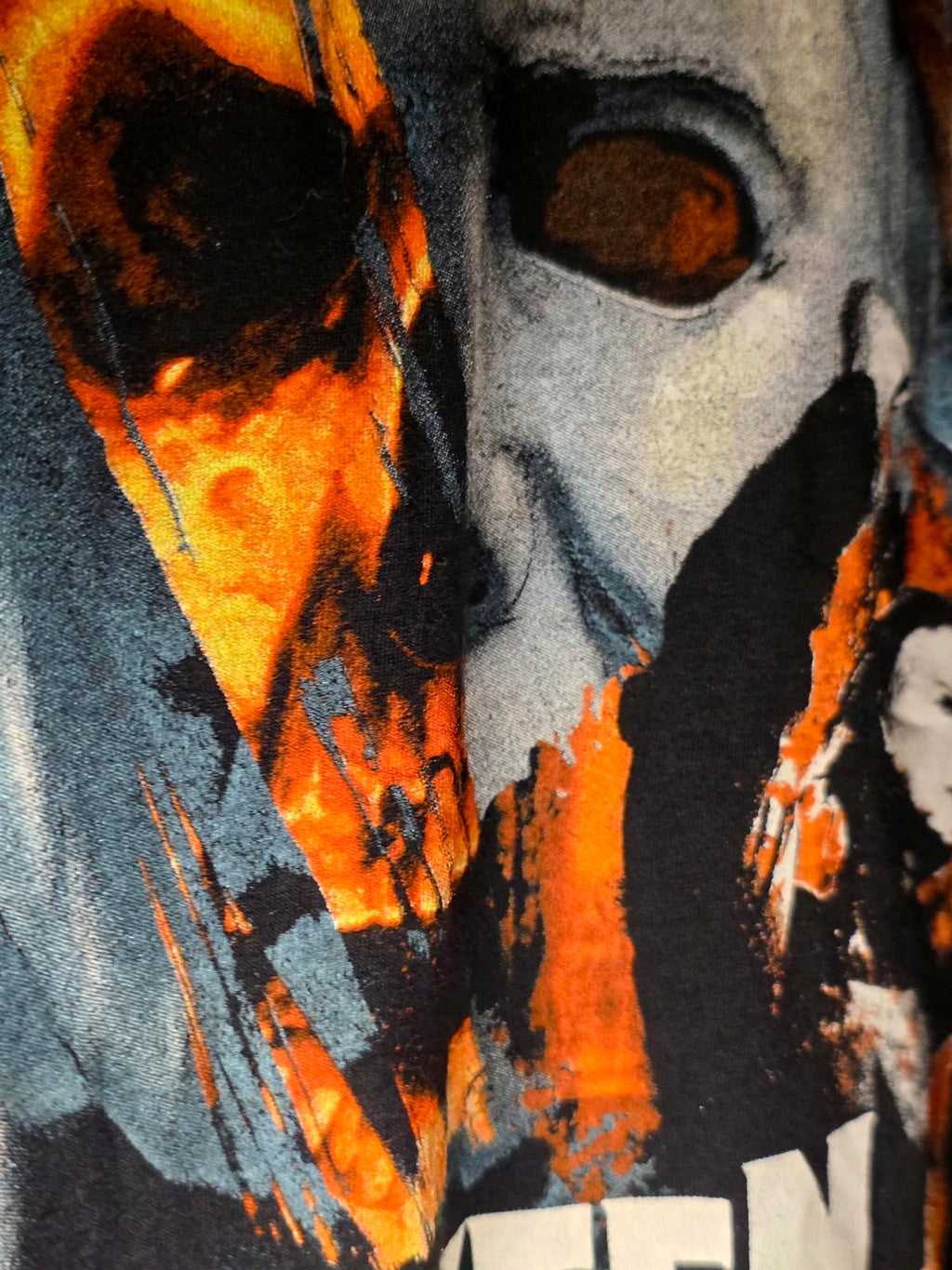 Halloween II Movie Graphic T-Shirt Black Size S