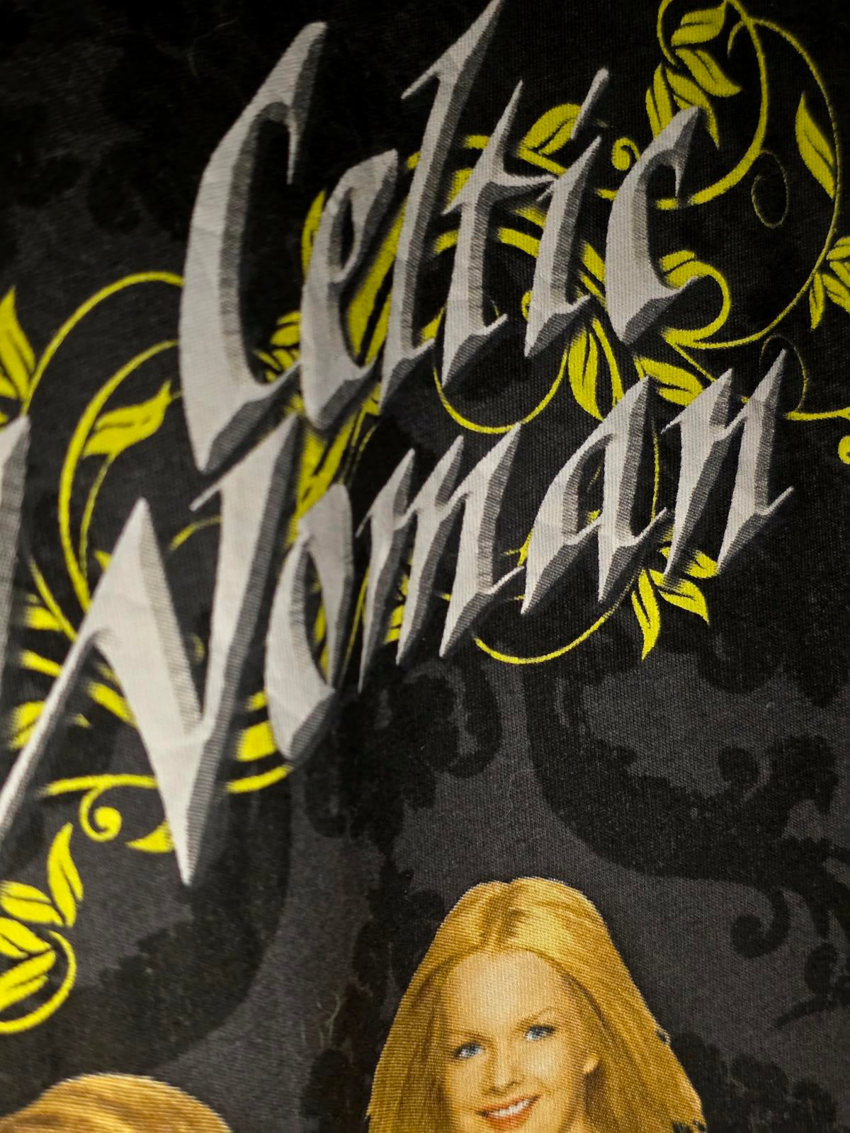 Celtic Woman Graphic T-shirt Black Large