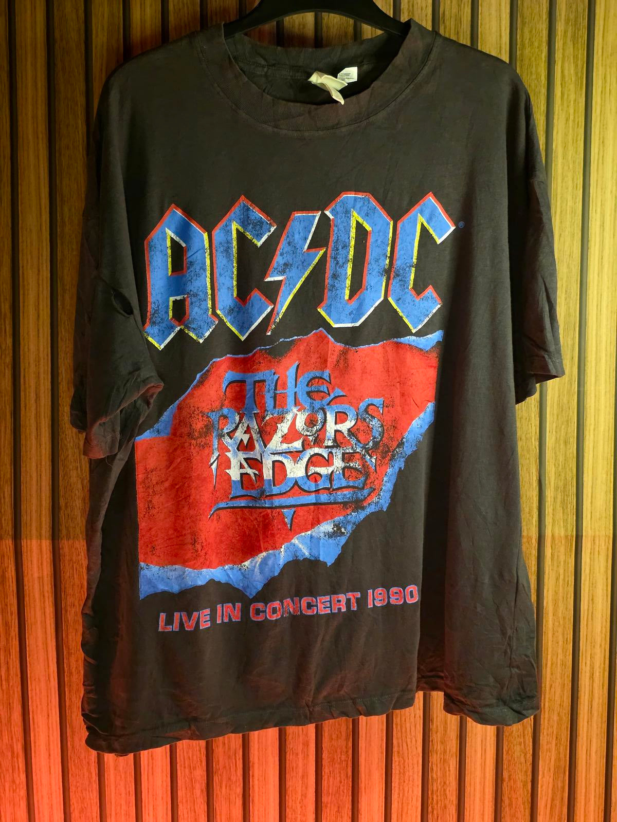 AC/DC The Razors Edge Tour T-Shirt Black Medium